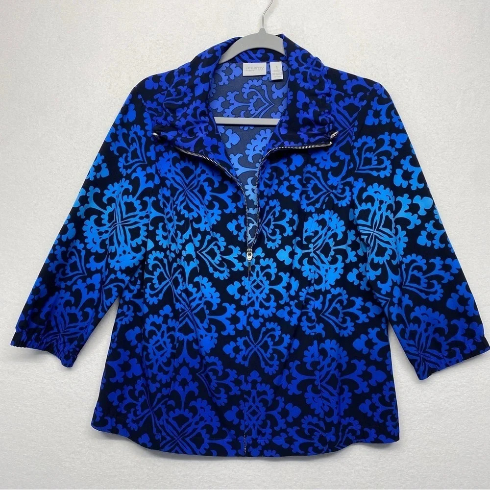 Zenergy Chico's Jacket Blue 1 / Small Printed Ombre